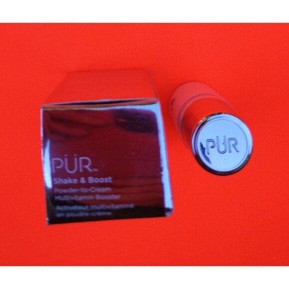 PUR Shake Boost Multivitamin Makeup Booster Skin Powder Cream Health Skincare 1x - Picture 6 of 16